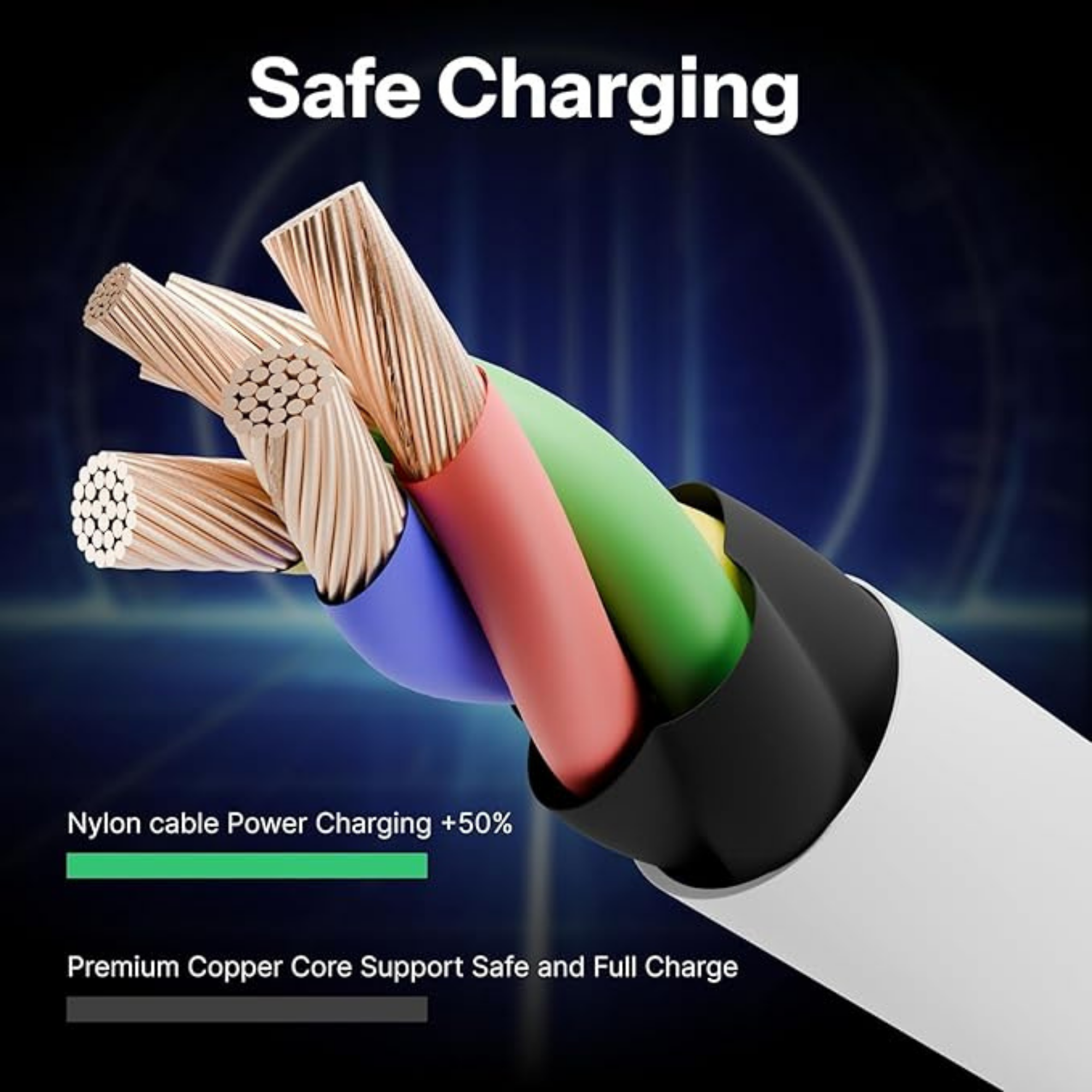 Type C Usb Cable Fast Charging and Data Transfer